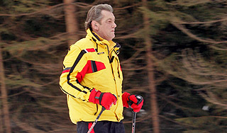 Сгорело тайное убежище Ющенко в Альпах Сгорело тайное убежище Ющенко в Альпах