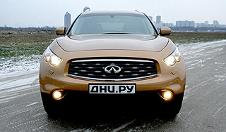 Тест-драйв нового Infiniti FX50 Тест-драйв нового Infiniti FX50