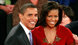 Обама боится танцевать с женой Обама боится танцевать с женой
