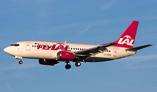 Долги остановили полеты литовской flyLAL Долги остановили полеты литовской flyLAL