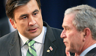 Уход Буша ударит по Саакашвили Уход Буша ударит по Саакашвили