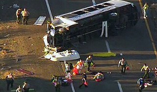 Туристы погибли на пути в Лас-Вегас Туристы погибли на пути в Лас-Вегас