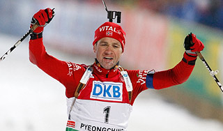 Бьорндален отобрал у Чудова золотую медаль Бьорндален отобрал у Чудова золотую медаль