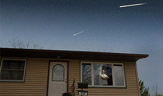 На Техас рухнули два спутника На Техас рухнули два спутника