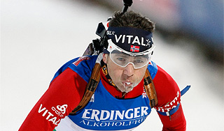 Россияне проиграли Бьорндалену один выстрел Россияне проиграли Бьорндалену один выстрел