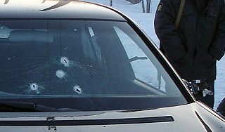 В Москве автолюбители затеяли перестрелку В Москве автолюбители затеяли перестрелку