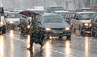 Дороги Москвы покроются льдом Дороги Москвы покроются льдом