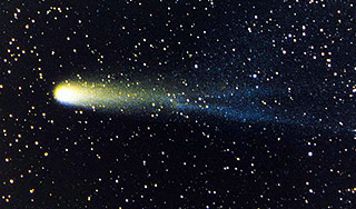 "Рогатая" комета пролетела над Сибирью "Рогатая" комета пролетела над Сибирью