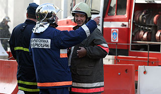 В центре Москвы загорелось здание ФСБ В центре Москвы загорелось здание ФСБ