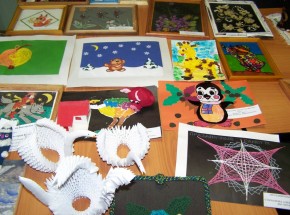 Конкурс детского рисунка «Миру-мир!» Фото Аркадия Минченко