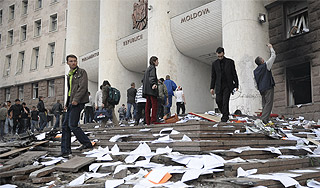 Воронин вызвал в Кишинев делегацию ЕС Воронин вызвал в Кишинев делегацию ЕС