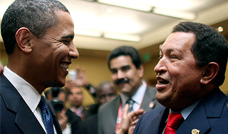 Чавес и Обама договорились дружить Чавес и Обама договорились дружить