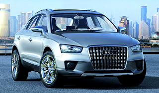 Audi готовит новый кроссовер Q3 Audi готовит новый кроссовер Q3