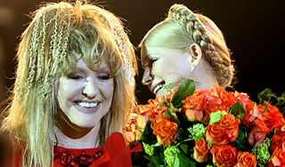 Тимошенко спела для Пугачевой Тимошенко спела для Пугачевой