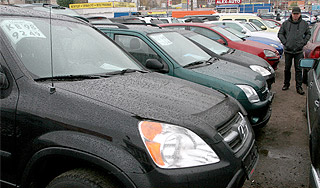 Россияне отказались от подержанных авто Россияне отказались от подержанных авто