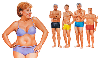 Ангелу Меркель раздели для рекламы Ангелу Меркель раздели для рекламы