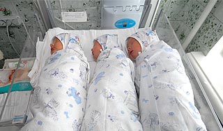 В России растет рождаемость В России растет рождаемость