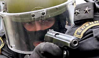 В Ингушетии задержали 15 человек с оружием В Ингушетии задержали 15 человек с оружием