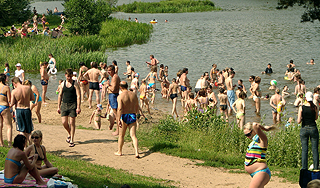 Москва открывает пляжный сезон Москва открывает пляжный сезон