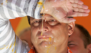 Жители Чехии начали "яичную войну" Жители Чехии начали "яичную войну"