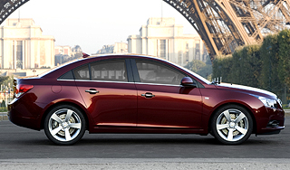 Российский Chevrolet Cruze готов к бою Российский Chevrolet Cruze готов к бою