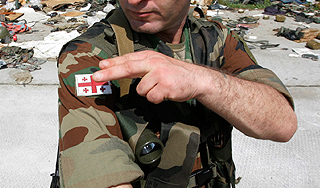 Грузинский офицер просит убежища в России Грузинский офицер просит убежища в России