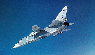 В Ростовской области разбился самолет Су-24 В Ростовской области разбился самолет Су-24