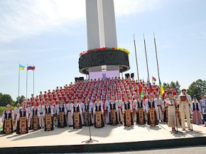 На «Стыке» показали реконструкцию Великой Отечественной