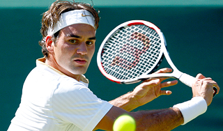 Федерер идет к своему шестому титулу Федерер идет к своему шестому титулу