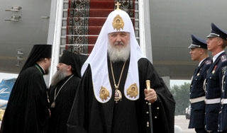 Киев встретил Патриарха Кирилла дракой Киев встретил Патриарха Кирилла дракой