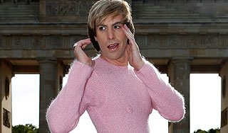 Саше Барону Коэну угрожают палестинцы Саше Барону Коэну угрожают палестинцы