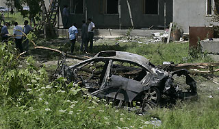 Покушение на Евкурова сняли на видео Покушение на Евкурова сняли на видео