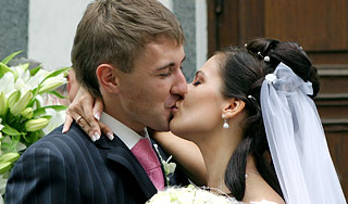 Москва пережила "свадебный бум" Москва пережила "свадебный бум"