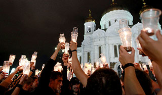 Россия скорбит по погибшим 08.08.08 Россия скорбит по погибшим 08.08.08