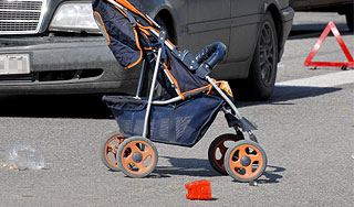 В Москве водитель сбил годовалого ребенка В Москве водитель сбил годовалого ребенка