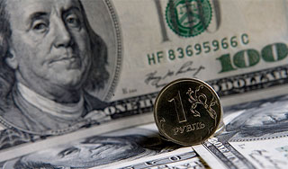 На торгах ММВБ доллар подскочил на рубль На торгах ММВБ доллар подскочил на рубль