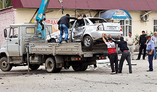 Названы основные версии терактов в Грозном Названы основные версии терактов в Грозном