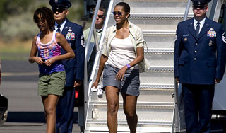 Мишель Обама показала длину ног Мишель Обама показала длину ног