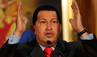 Чавес разрывает отношения с Колумбией Чавес разрывает отношения с Колумбией