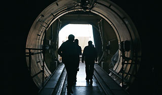 Под Москвой обнаружили легендарный тоннель Под Москвой обнаружили легендарный тоннель