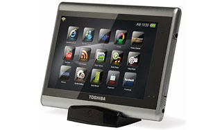 Toshiba представила интернет-планшет Toshiba представила интернет-планшет