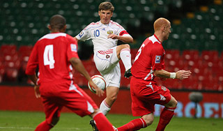 Сборная России вырвала победу над Уэльсом Сборная России вырвала победу над Уэльсом