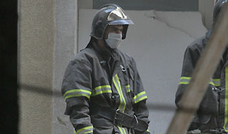 В московском офисе на людей упал потолок В московском офисе на людей упал потолок