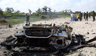 США нанесли авиационный удар по Сомали США нанесли авиационный удар по Сомали