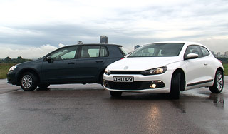 Volkswagen Scirocco    Golf