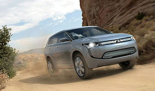 Mitsubishi показал новый кроссовер (фото) Mitsubishi показал новый кроссовер (фото)