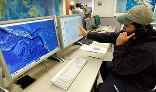 В Тихом океане произошли два землетрясения В Тихом океане произошли два землетрясения