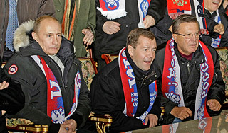 Путин раскритиковал российскую сборную Путин раскритиковал российскую сборную