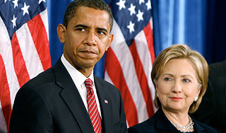 Клинтон готова взять Обаму на работу Клинтон готова взять Обаму на работу