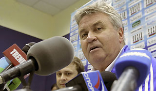 Гус Хиддинк остался доволен игрой сборной Гус Хиддинк остался доволен игрой сборной